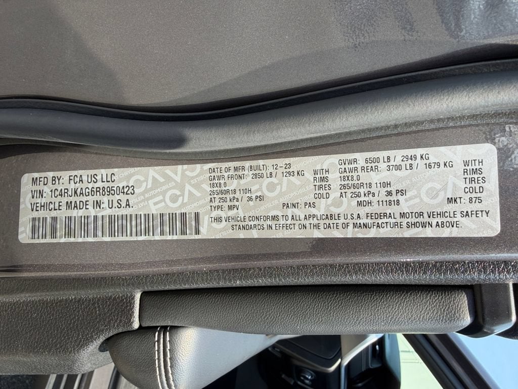 2024 Jeep Grand Cherokee L Altitude 4x4