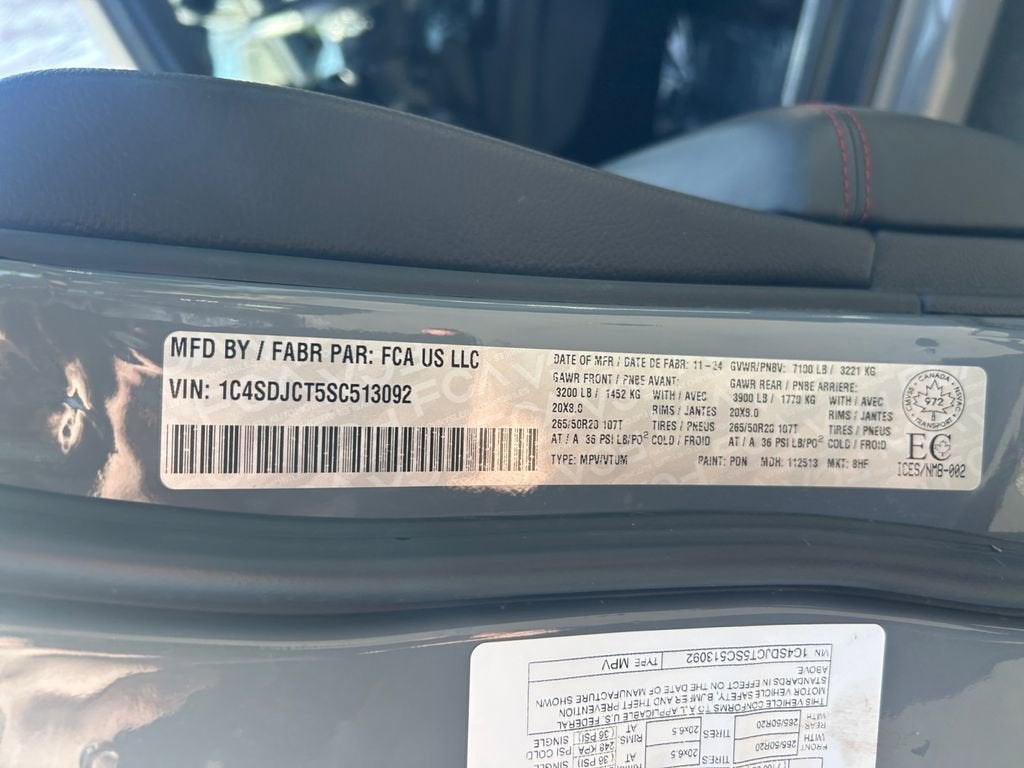 2025 Dodge Durango R/T