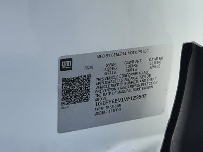2027 Chevrolet Bolt LT
