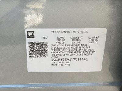 2027 Chevrolet Bolt LT