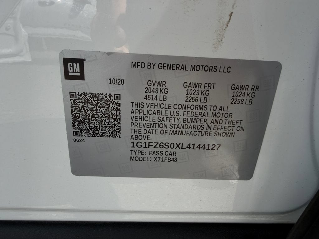 2020 Chevrolet Bolt EV Premier