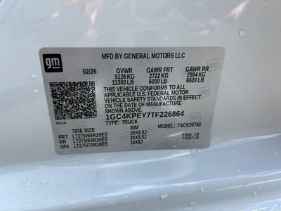 2026 Chevrolet Silverado 2500 HD LTZ