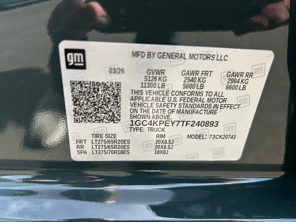 2026 Chevrolet Silverado 2500 HD LTZ