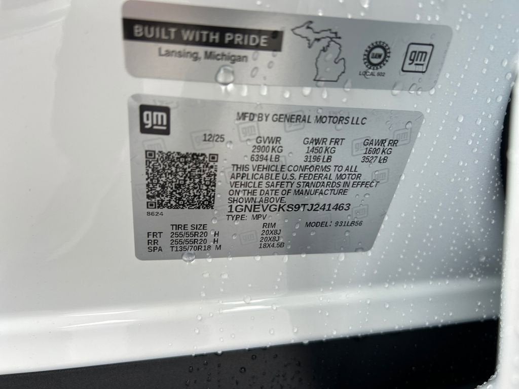 2026 Chevrolet Traverse LT