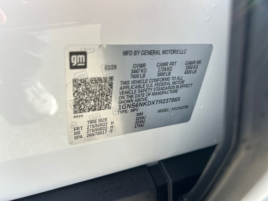 2026 Chevrolet Tahoe LT