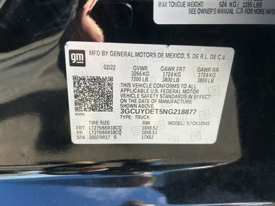 2022 Chevrolet Silverado 1500 LTD LT