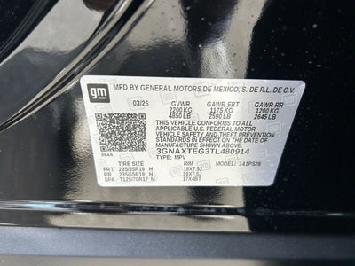 2026 Chevrolet Equinox RS