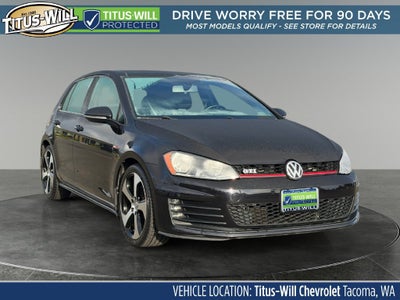 2015 Volkswagen Golf GTI 2.0T SE 4-Door
