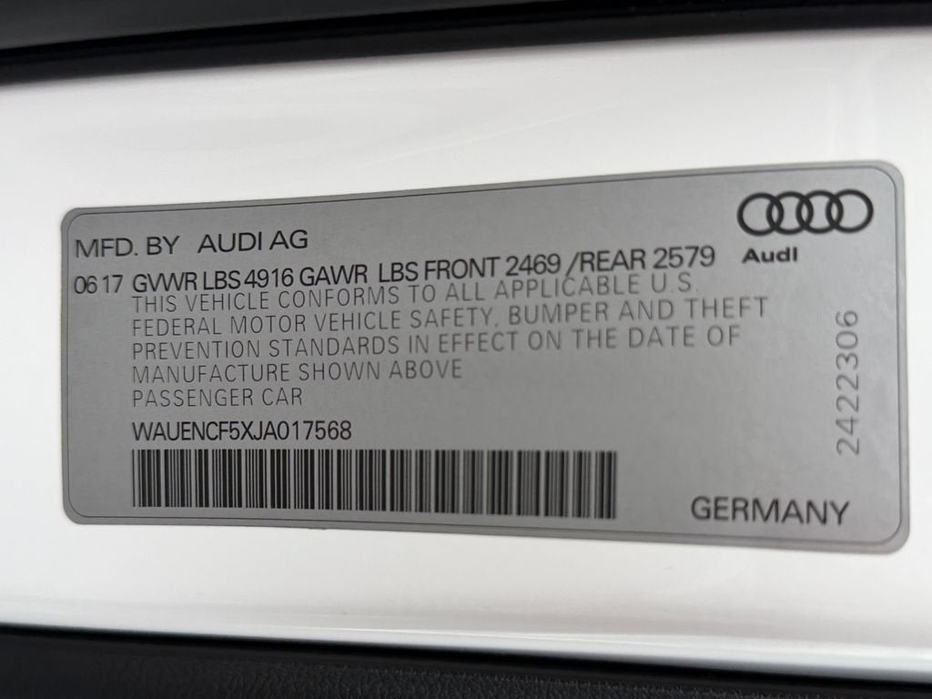2018 Audi A5 2.0T Premium