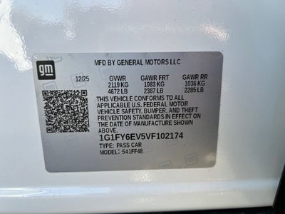 2027 Chevrolet Bolt LT