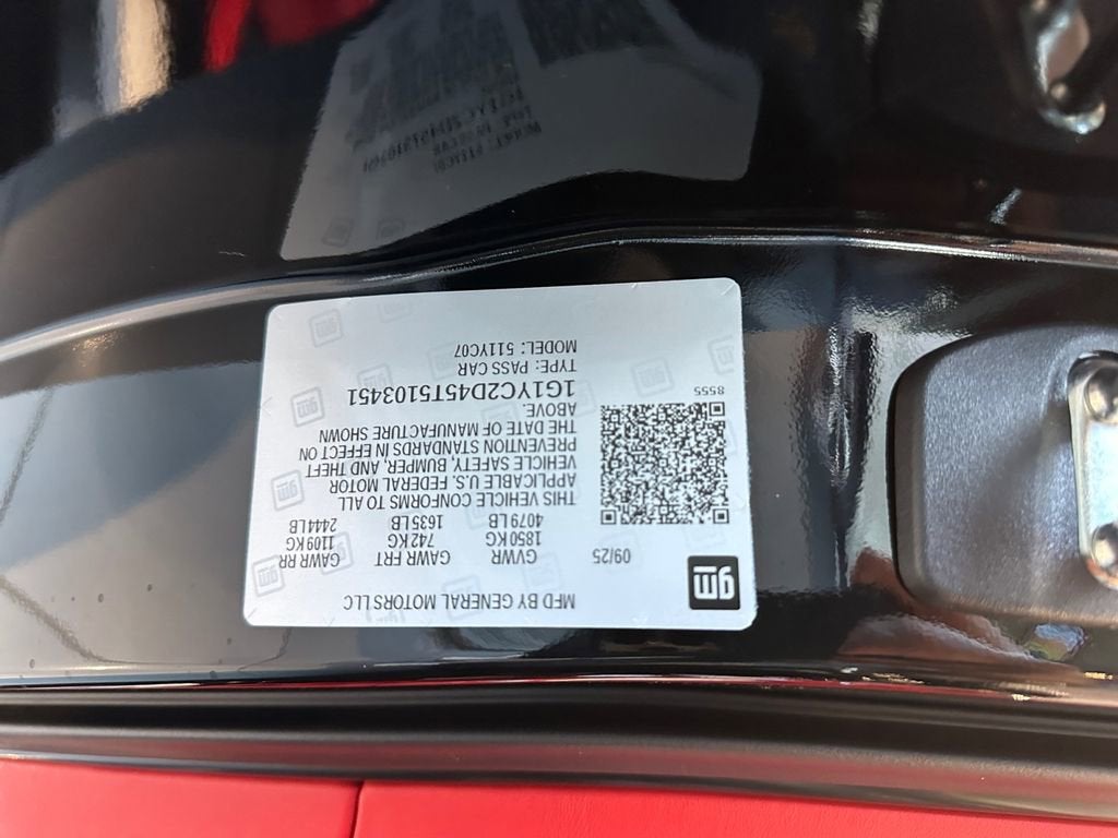 2026 Chevrolet Corvette Stingray 3LT