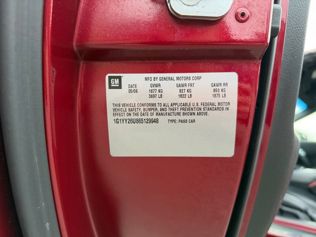 2006 Chevrolet Corvette 193