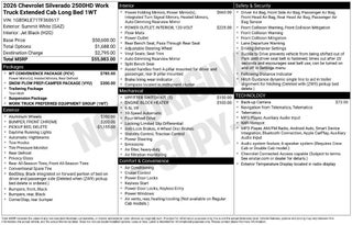 2026 Chevrolet Silverado 2500 HD WT