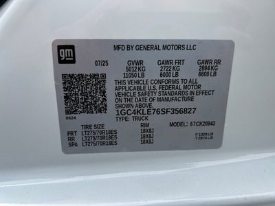 2025 Chevrolet Silverado 2500 HD WT