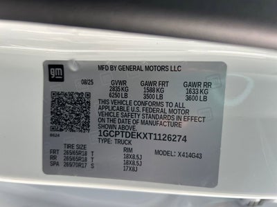 2026 Chevrolet Colorado Z71