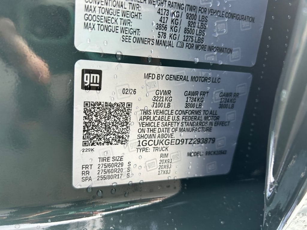 2026 Chevrolet Silverado 1500 LTZ