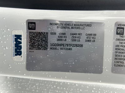 2026 GMC Sierra 3500 HD Chassis Cab Pro