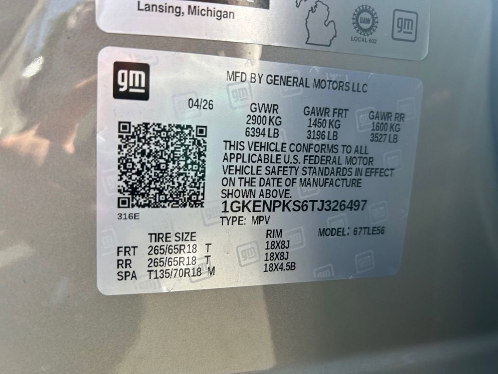 2026 GMC Acadia AT4