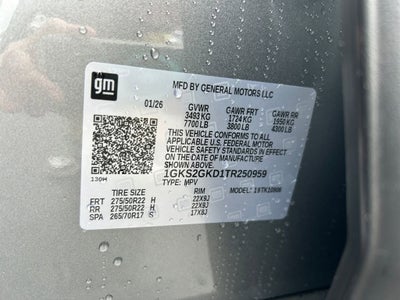 2026 GMC Yukon XL Elevation