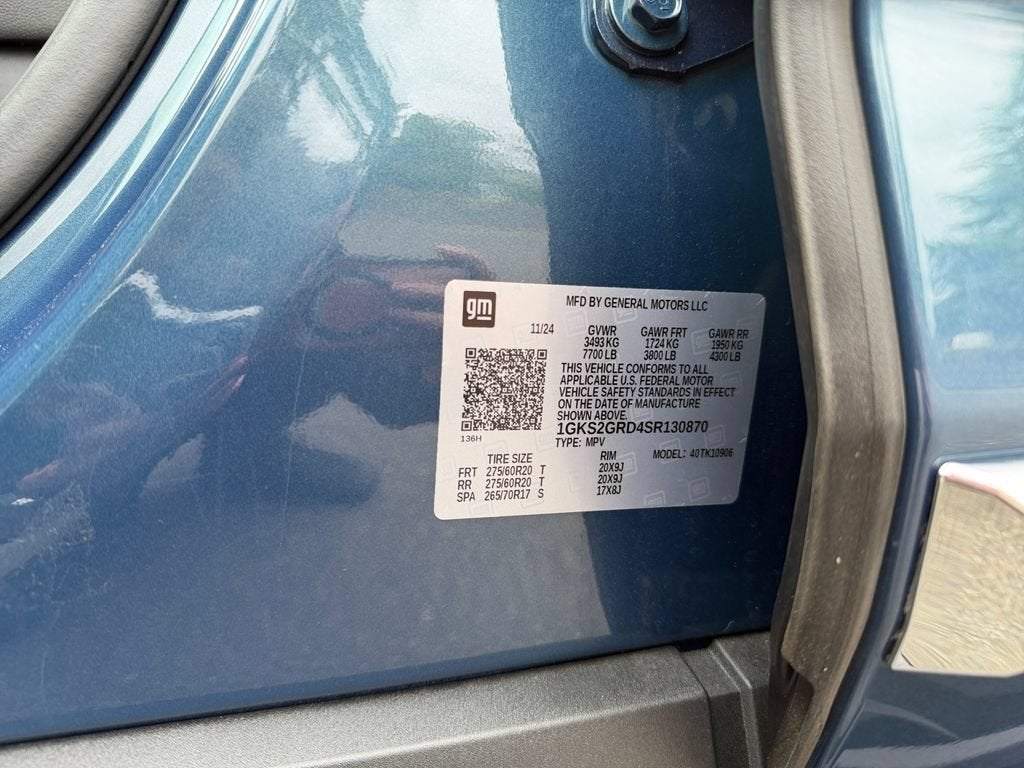 2025 GMC Yukon XL Elevation