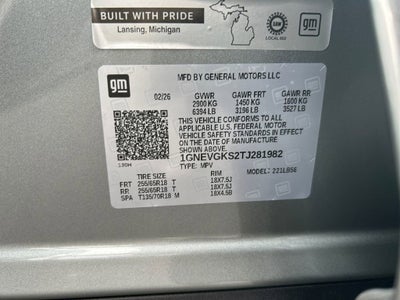 2026 Chevrolet Traverse LT