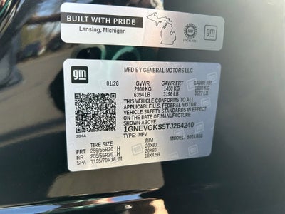 2026 Chevrolet Traverse LT