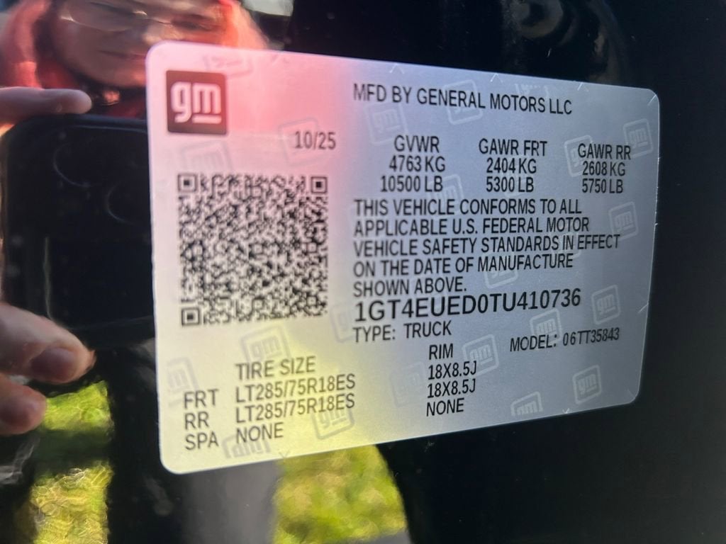 2026 GMC Sierra EV AT4 Extended Range