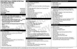 2026 GMC Sierra 2500 HD AT4X