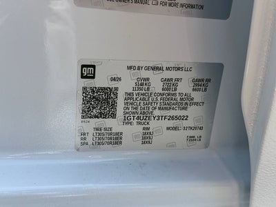 2026 GMC Sierra 2500 HD AT4X