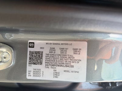 2022 GMC Canyon 4WD AT4 w/Leather