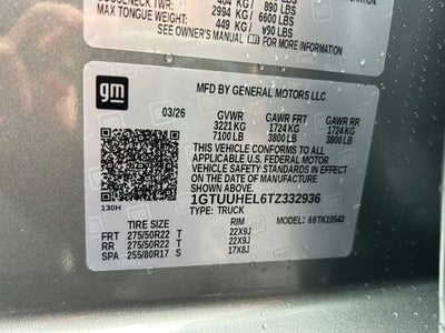 2026 GMC Sierra 1500 Denali Ultimate