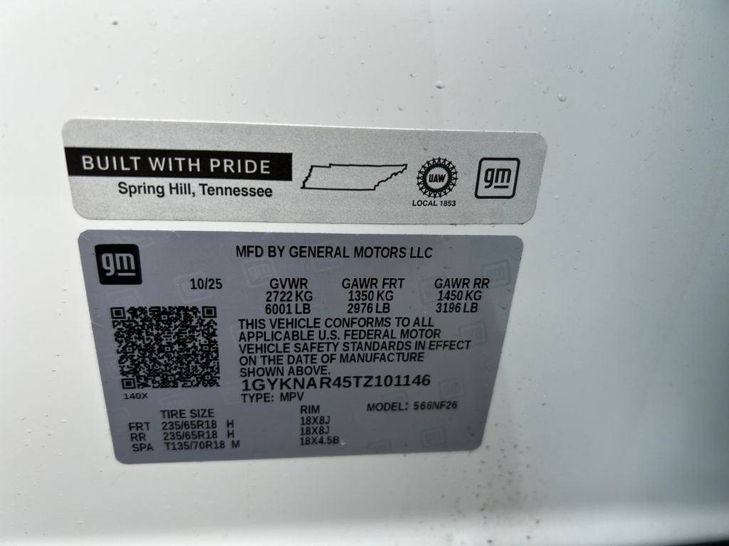 2026 Cadillac XT5 Luxury