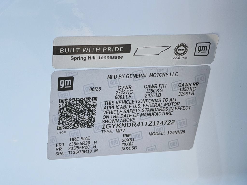 2026 Cadillac XT5 Premium Luxury