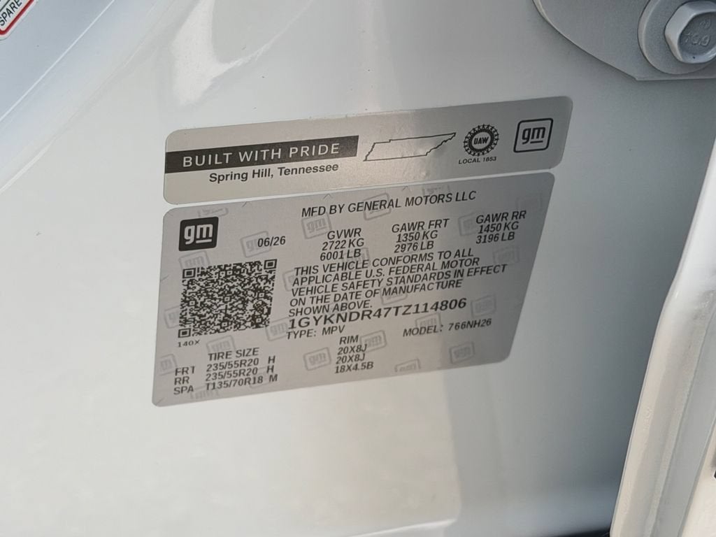 2026 Cadillac XT5 Premium Luxury