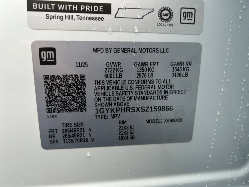 2025 Cadillac XT6 Sport