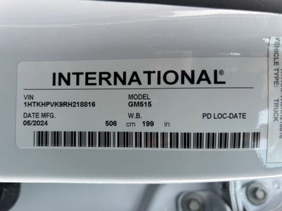 2024 Chevrolet Silverado 4500 HD Work Truck