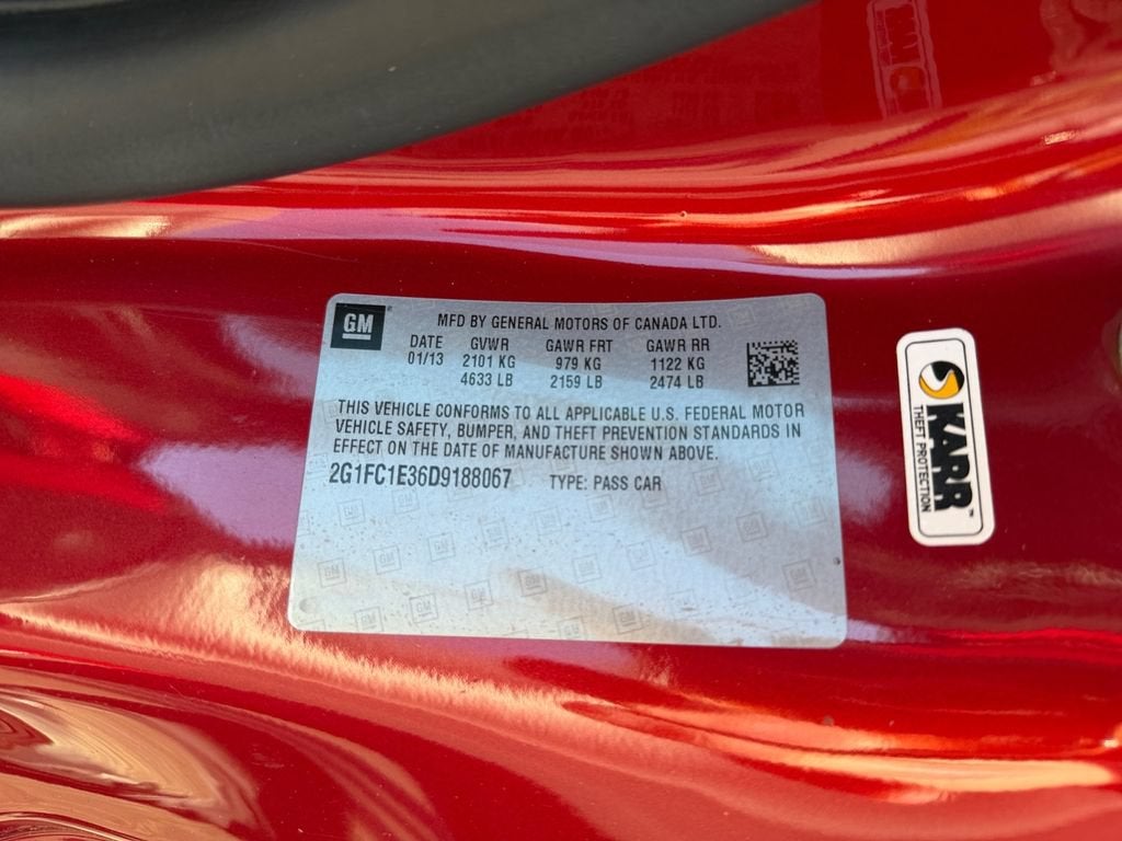 2013 Chevrolet Camaro LT