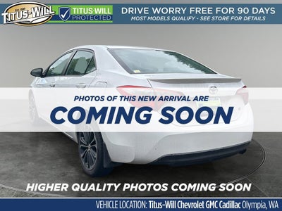 2015 Toyota Corolla L