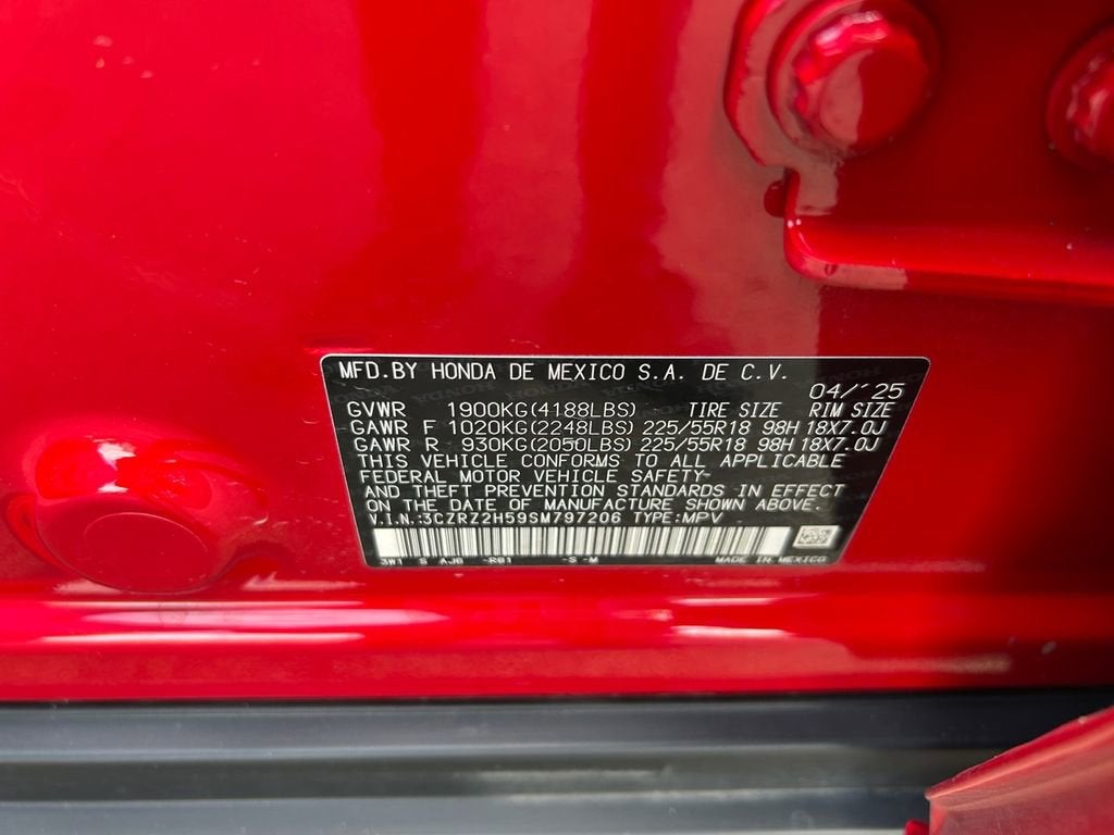 2025 Honda HR-V Sport