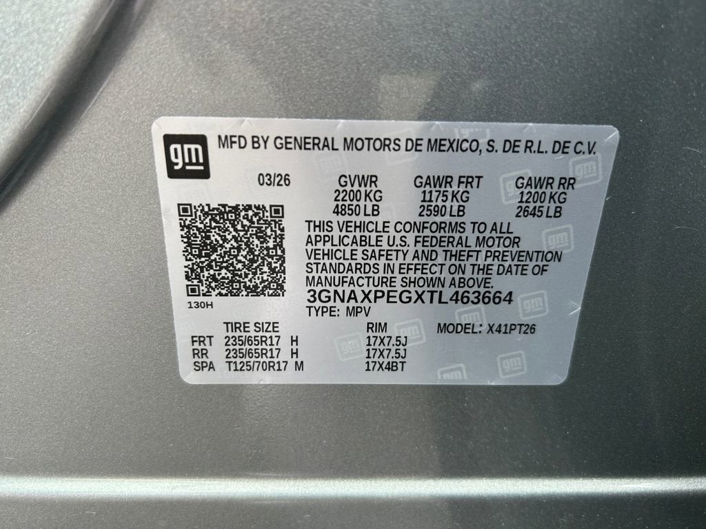 2026 Chevrolet Equinox LT