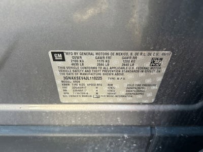 2018 Chevrolet Equinox LT