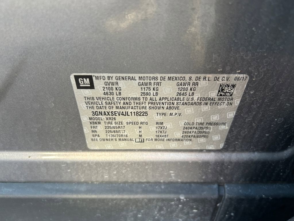 2018 Chevrolet Equinox LT