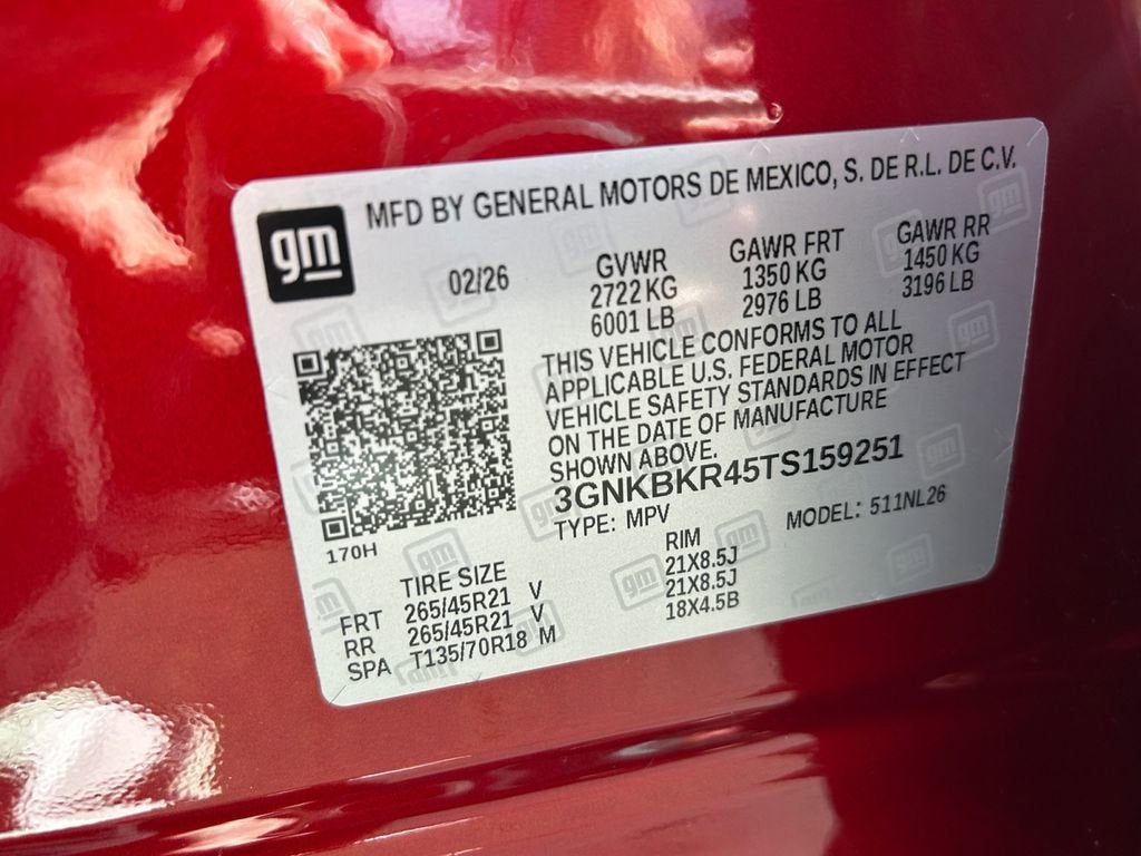 2026 Chevrolet Blazer RS