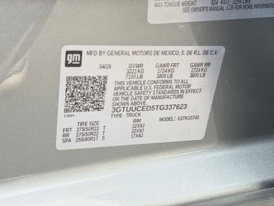 2026 GMC Sierra 1500 Elevation