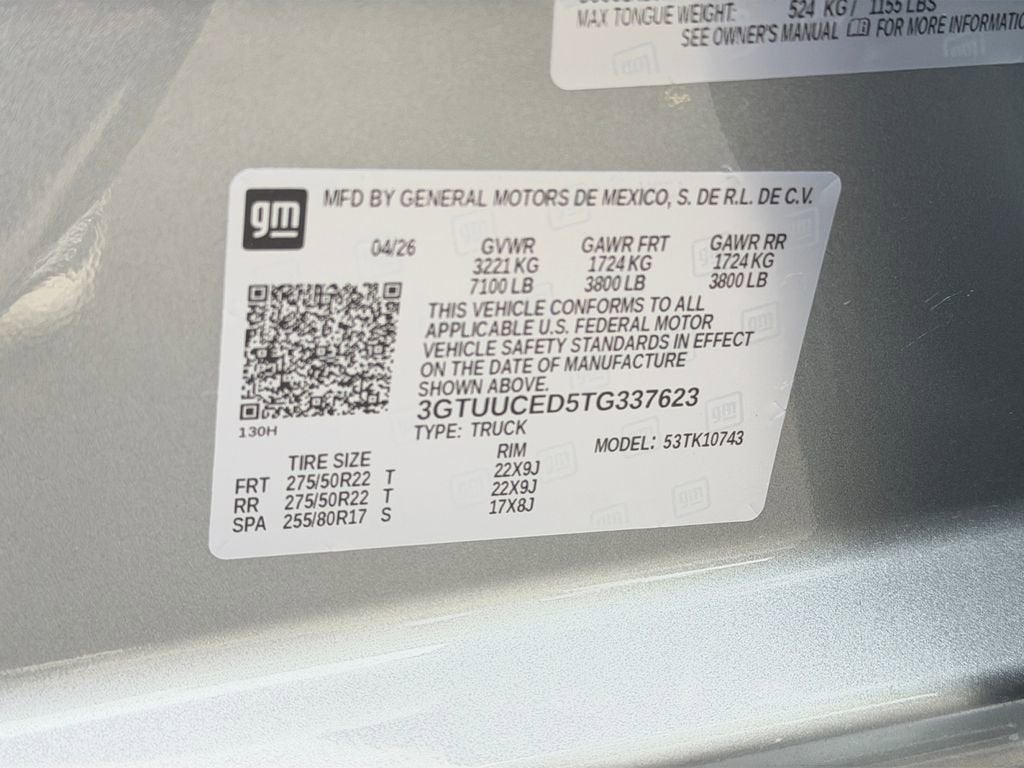 2026 GMC Sierra 1500 Elevation