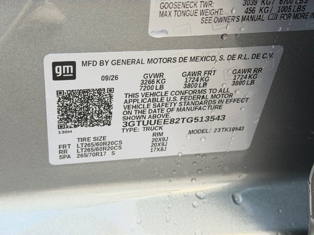 2026 GMC Sierra 1500 AT4