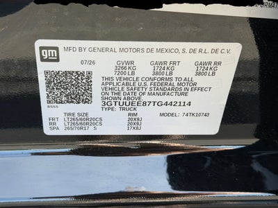 2026 GMC Sierra 1500 AT4