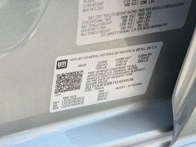 2026 GMC Sierra 1500 AT4X
