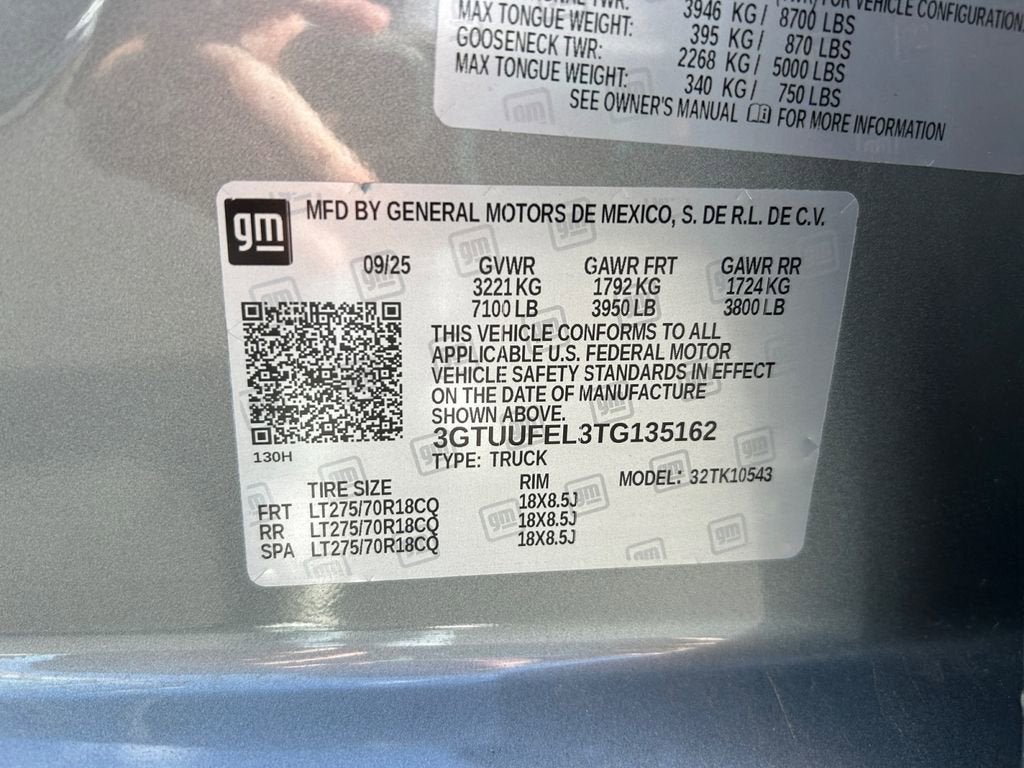 2026 GMC Sierra 1500 AT4X