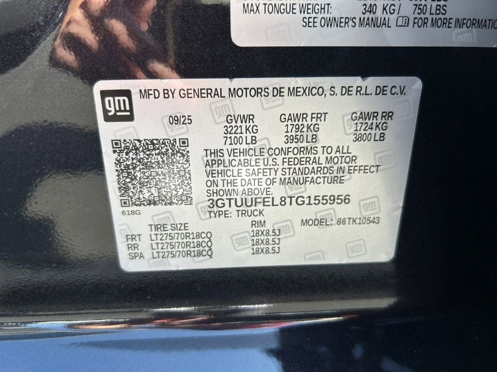 2026 GMC Sierra 1500 AT4X